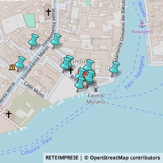 Mappa Venezia - Murano, 30141 Venezia VE, Italia (0.07273)