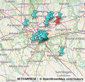 Mappa Via Sallustio Caio Crispo, 20135 Milano MI, Italia (8.50222)