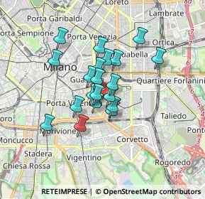Mappa Via Sallustio Caio Crispo, 20135 Milano MI, Italia (1.2225)