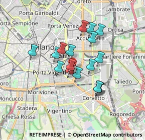 Mappa Via Sallustio Caio Crispo, 20135 Milano MI, Italia (1.33176)