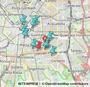 Mappa Via Sallustio Caio Crispo, 20135 Milano MI, Italia (1.33727)