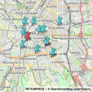 Mappa Via Sigieri, 20135 Milano MI, Italia (1.57429)