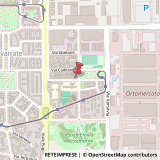 Mappa Via Monte Velino, 17, 20137 Milano, Milano (Lombardia)