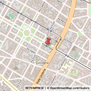 Mappa Viale Cirene, 18, 20135 Milano, Milano (Lombardia)
