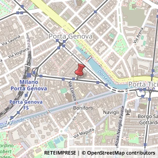 Mappa Via Vigevano,  15, 20144 Milano, Milano (Lombardia)