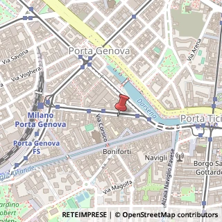 Mappa Via Vigevano, 11, 20144 Milano, Milano (Lombardia)