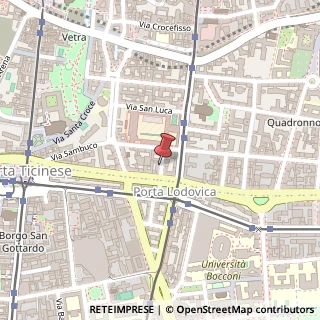 Mappa Via Gerolamo Borgazzi, 4, 20122 Milano, Milano (Lombardia)