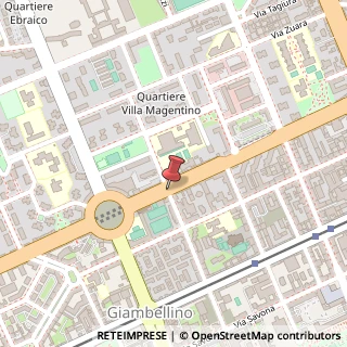 Mappa Via Giacinto Bruzzesi,  1, 20146 Milano, Milano (Lombardia)
