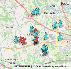 Mappa Via S. Vittore, 37060 Sona VR, Italia (1.769)