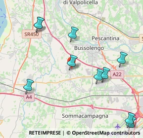 Mappa Via S. Vittore, 37060 Sona VR, Italia (5.23455)