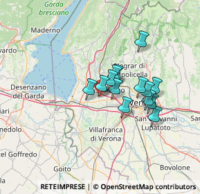 Mappa Via S. Vittore, 37060 Sona VR, Italia (9.89214)