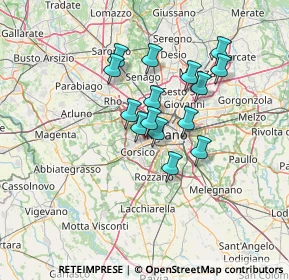 Mappa Via degli Astri, 20147 Milano MI, Italia (10.40067)