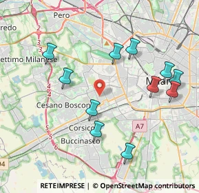 Mappa Via degli Astri, 20147 Milano MI, Italia (4.15818)