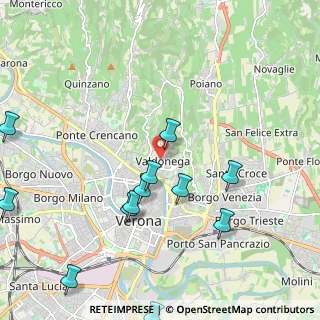 Mappa Via Mario Morgantini, 37128 Verona VR, Italia (2.67769)