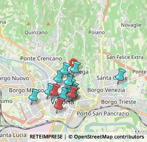 Mappa Via Mario Morgantini, 37128 Verona VR, Italia (1.64)