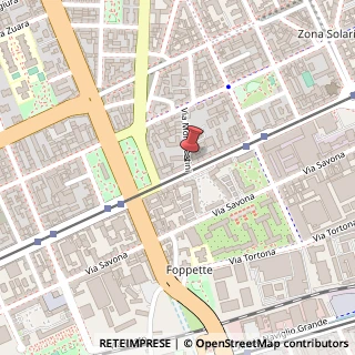 Mappa Via Montecatini, 14, 20144 Milano, Milano (Lombardia)