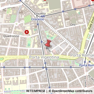 Mappa Via Cassolo, 6, 20122 Milano, Milano (Lombardia)