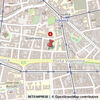 Mappa Via Carlo Crivelli, 15/1, 20122 Milano, Milano (Lombardia)