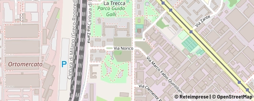 Mappa Milano
