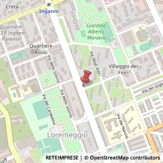 Mappa Via Angelo Inganni, 52/B, 20147 Milano, Milano (Lombardia)