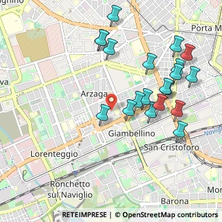 Mappa Via Panizzi Antonio, 20146 Milano MI, Italia (1.074)