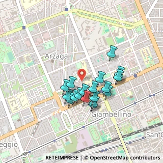 Mappa Via Panizzi Antonio, 20146 Milano MI, Italia (0.3475)
