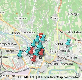 Mappa Via Venturelli, 37128 Verona VR, Italia (1.62067)
