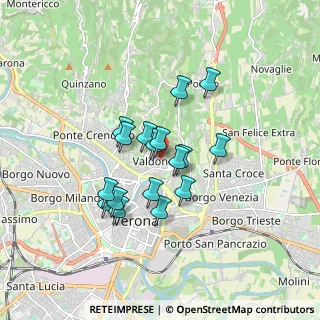 Mappa Via Tenente Mario Morgantini, 37128 Verona VR, Italia (1.31647)