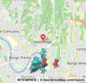 Mappa Via Tenente Mario Morgantini, 37128 Verona VR, Italia (1.27133)