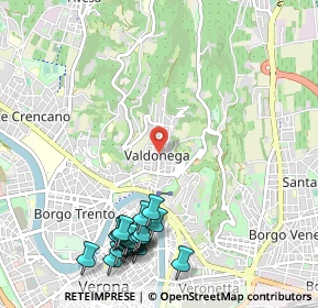 Mappa Via Tenente Mario Morgantini, 37128 Verona VR, Italia (1.3255)