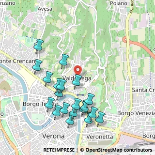Mappa Via Tenente Mario Morgantini, 37128 Verona VR, Italia (1.064)