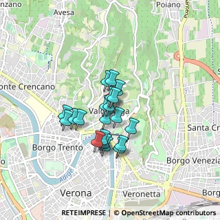 Mappa Via Alessandro Giovanni Venturelli, 37128 Verona VR, Italia (0.5955)
