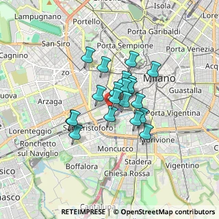 Mappa Via Voghera, 20124 Milano MI, Italia (1.141)