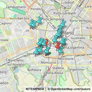 Mappa Via Voghera, 20124 Milano MI, Italia (1.2795)
