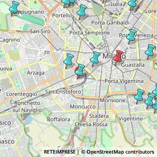 Mappa Via Voghera, 20124 Milano MI, Italia (3.29063)