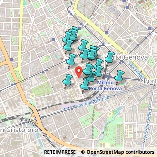 Mappa Via Voghera, 20124 Milano MI, Italia (0.3035)