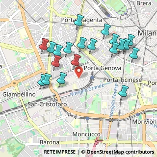 Mappa Via Voghera, 20124 Milano MI, Italia (1.033)