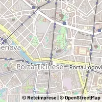 Mapa Milano