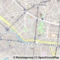 Mapa Milano