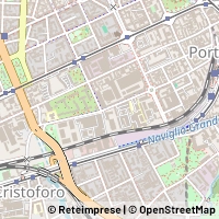 Mapa Milano