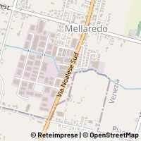 Mapa Pianiga