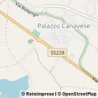 Map Palazzo Canavese