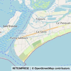 Mappa Cavallino-Treporti
