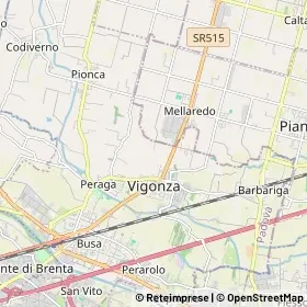 Mappa Vigonza