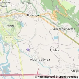 Mappa Albiano d'Ivrea