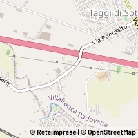 Map Villafranca Padovana