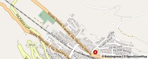 Mappa Tagliacozzo