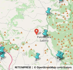Mappa 00018 Palombara Sabina RM, Italia (6.74182)