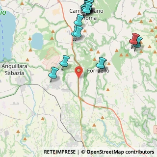 Mappa Via Cassia Km 24.300 loc, 00060 Formello RM, Italia (5.9325)