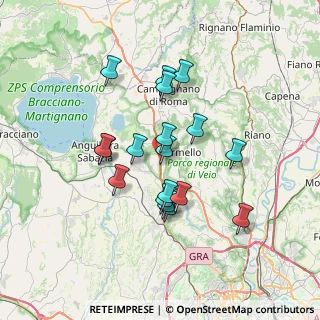 Mappa Via Cassia Km 24.300 loc, 00060 Formello RM, Italia (6.30833)